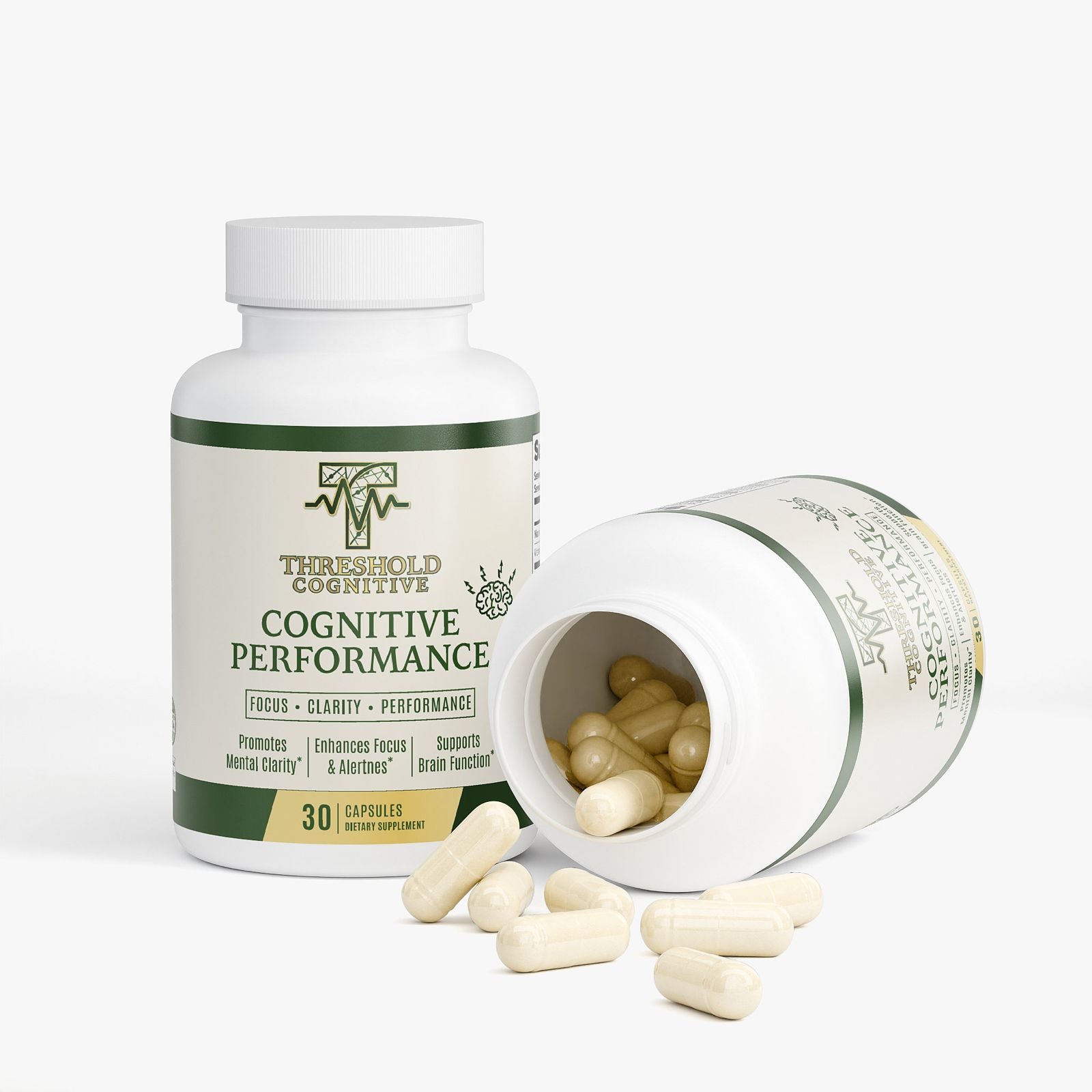    Threshold Cognitive Performance Capsules - Nootropic Focus & Energy Support